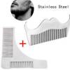 Beard Shaping Tool Stainless Steel