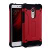 Dust-proof Hard Armor Shockproof Silicone Cover Case For Xiaomi Redmi Note 3 & 4  Global Version Red