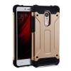 Dust-proof Hard Armor Shockproof Silicone Cover Case For Xiaomi Redmi Note 3 & 4  Global Version Gold