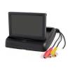 4.3 Inch Folding Stand LCD Display Security TFT Monitor for Car Rear View Camera Black (OEM)