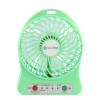 Rechargeable Mini Fan USB F958B Green (OEM)