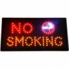 Πινακίδα LED 2 Χρωμάτων NO SMOKING