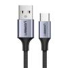 Ugreen Braided USB 2.0 Cable USB-C male - USB-A male  1m (60126)