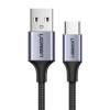Ugreen Braided USB 2 Cable USB-C male - USB-A male Μαύρο 2m (60128) Ugreen Braided USB 2 Cable USB-C male - USB-A male Μαύρο 2m (60128)