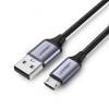 Ugreen Regular USB 2 to micro USB Cable Μαύρο 2m (60148) Ugreen Regular USB 2 to micro USB Cable Μαύρο 2m (60148)