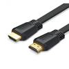 Ugreen HDMI 2.0 Flat Cable HDMI male - HDMI male 10m Μαύρο 10Meters