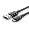 Ugreen Regular USB 2 to micro USB Cable Μαύρο 1m (60136)