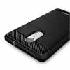 Carbon Fiber Soft Back TPU Cover Case For Xiaomi Redmi Note 4X Global Version Black (OEM)