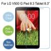 Tempered Glass Screen Protector for LG G PAD 8.3" V500 (BULK) (OEM)