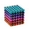   5mm 216PCS Magnetic Balls DIY Puzzle Toy - Multi-Colored (OEM)