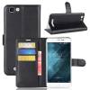 LEATHER FLIP CASE AND BACK COVER SILICONE for Blackview A8 Max (5.5) Black (BULK) (OEM)