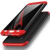 Bakeey™ Full Body Hard PC Case 360° for Samsung Galaxy S6 Red/Black