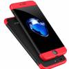 Bakeey™ Full Body Hard PC Case 360° iPhone 6/6S Red/Black