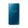 Mirror Clear View Cover Flip for Samsung Galaxy S6 G920F Blue (OEM)