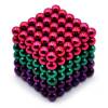Χρωματιστοί Μαγνήτες 5MM 216PCS Ροζ, Μωβ, Πράσινο (OEM)