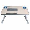 Ergonomic Laptop Desk with 2 Speakers Grey (OEM)