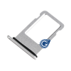 Sim Holder for Iphone 8 Silver (OEM)