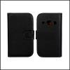 Leather Wallet Case for Samsung Galaxy Fame S6810 Black (OEM)