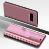 Mirror Clear View Cover Flip for Samsung Galaxy S6 Edge G925F  Rose (OEM)