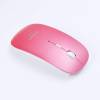 BONGEM Bluetooth V3.0 mouse 1600 DPI Ultra-thin mouse - Pink