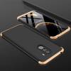 Case  360° Full Plate for Xiaomi Pocophone F1 Gold/Black (OEM)