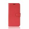 Leather Flip Case for Xiaomi Pocophone F1 Red (OEM)