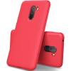Μαλακή Θήκη Σιλικόνης για Xiaomi Pocophone F1 Κόκκινο (OEM)