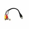 Καλώδιο USB σε 3 RCA Θηλυκό 0.3m (OEM) Καλώδιο USB σε 3 RCA Θηλυκό 0.3m (OEM)