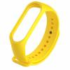 Replacement Wrist Strap Wearable Wrist Band for Xiaomi Mi Band 3 Yellow