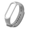 Replacement Wrist Strap Wearable Wrist Band for Xiaomi Mi Band 3 Grey