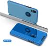 Mirror Clear View Cover Flip for  iphone XS MAX 6.5 inch  Blue (oem)