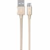 TΤec AlumiCable Mini 30cm MFi Φορτιστής iPhone, IPAD, IPOD 2DKM27UG Χρυσό TΤec AlumiCable Mini 30cm MFi Φορτιστής iPhone, IPAD, IPOD 2DKM27UG Χρυσό