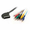  Scart 21p - 6x RCA (in/out) 1.5m