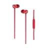 EchoPro&#8482; Headphones with Smart Remote & Mic Red