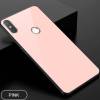 Θήκη Τύπου Καθρέπτης για Xiaomi Pocophone F1 Ροζ με Μαύρο Πλαίσιο (OEM)