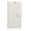 Leather case foldable for Huawei P10 Lite White (OEM)