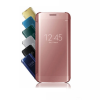 Samsung Galaxy S7 Θήκη Clear View Ροζ Χρυσό (OEM)
