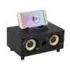 JH-108 Portable Bluetooth Speaker with FM Radio - Black