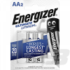 Μπαταρία Λιθίου AA Energizer Ultimate L91 (2 τμχ)