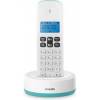 PHILIPS D161 CORDLESS HANDSFREE PHONE (D1611T/34) WHITE/TURQUOISE