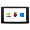 7inch Capacitive Touch Screen LCD (H) with Case, 1024×600, HDMI, IPS, Various Systems Support