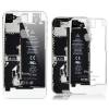 iPhone 4S Back Housing Assembly Διάφανο Ασπρο Πίσω Καπάκι