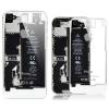 iPhone 4 Back Housing Assembly Διάφανο Ασπρο Πίσω Καπάκι