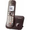 PANASONIC KX-TG6851 CORDLESS PHONE WITH OPEN LISTENING BROWN