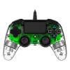 Ενσύρματο χειριστήριο Nacon Wired Illuminated Compact Controller για PS4 - Crystal Green Ενσύρματο χειριστήριο Nacon Wired Illuminated Compact Controller για PS4 - Crystal Green