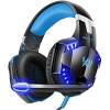 Ακουστικά με Μικρόφωνο EACH G2000 USB Gaming Headset μπλε