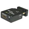 Techly VGA-HDMINI Mini VGA and audio to HDMI converter