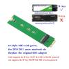  6+12 pin ssd macbook air 2010 2011 B-key M2 NGFF sata adapter