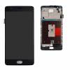 Touch Screen with LCD & Frame for Oneplus 3T A3010 A3000 A3003 5.5"  - Black (OEM)