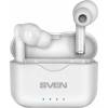 SVEN E-701BT IN-EAR BLUETOOTH HANDSFREE HEADPHONE WITH CHARGING CASE WHITE